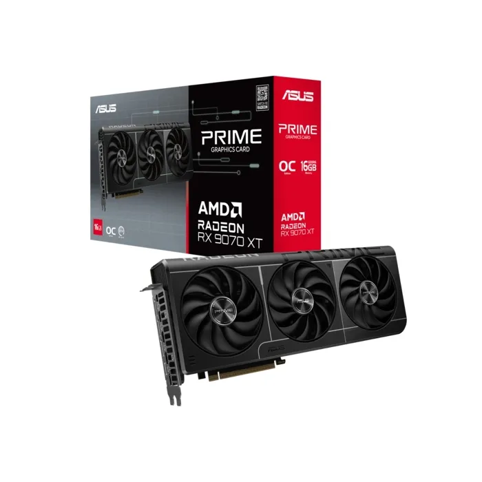 ASUS Prime Radeon RX 9070 XT OC 16GB GDDR6