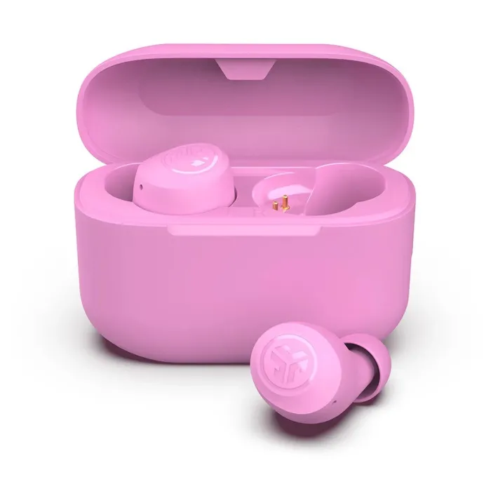 Безжични TWS слушалки JLab GO Air POP, Bluetooth 5.1, до 32 часа, Dual Connect, EQ3, IPX4, розови