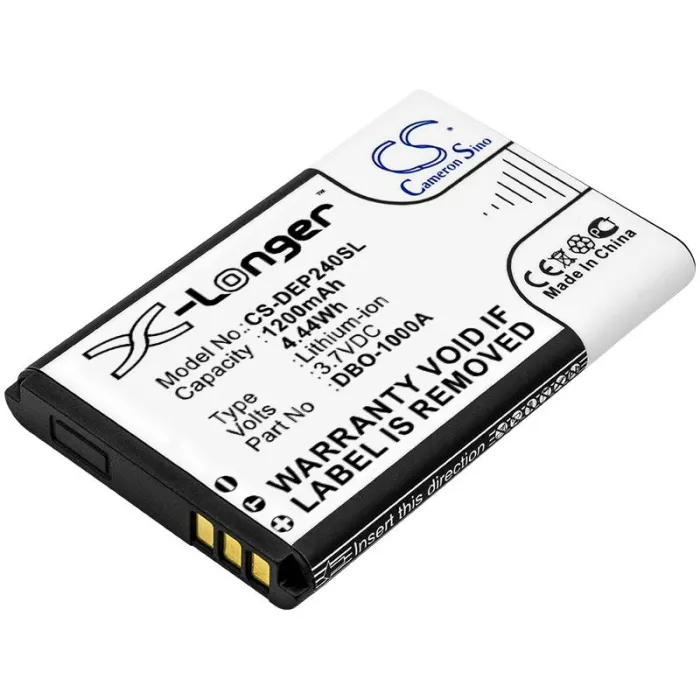 Батерия за мобилен телефон  DORO 6821,  6881, 1370, 6060  380147 LiIon 3,7V 1200mAh CAMERON SINO