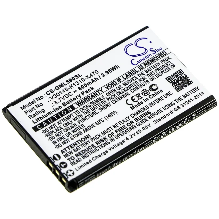 Батерия за мобилен телефон Gigaset GL390, GL590 V30145-K1310-X470  LiIon 3,7V 800mAh CAMERON SINO