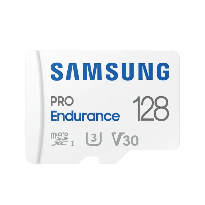 Карта памет microSDHC SAMSUNG PRO Endurance MB-MJ128KA/EU, 128 GB, U3, V30, Class 10, четене до 100 MB/s, запис до 40 MB/s, с адаптер