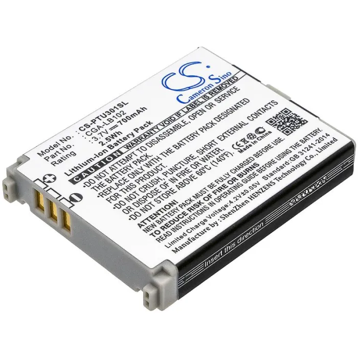Батерия за мобилен телефон   PANASONIC KX-TU301, KX-TU321, KX-TU327 CGA-LB102 LiIon 3,7V 700mAh CAMERON SINO