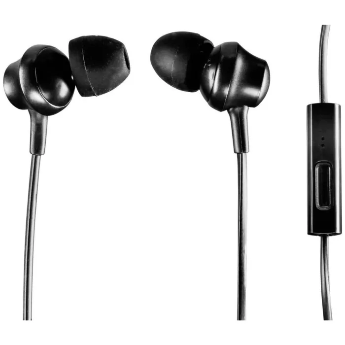 Кабелни слушалки Panasonic RP-TCM360E-K, In-Ear, с микрофон и управление, 9 mm драйвери, 6–24 000 Hz, 3.5 mm, кабел 1.2 m, черни