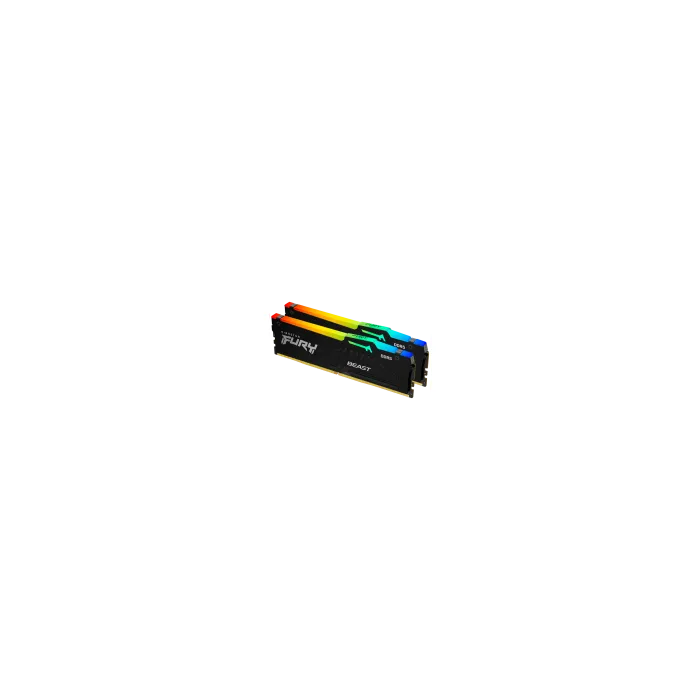 RAM памет KINGSTON FURY Beast RGB EXPO KF560C36BBEAK2-16, 16GB (2x8GB), DDR5, 6000MT/s, CL36, DIMM, RGB, AMD EXPO