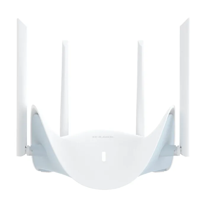 Рутер D-LINK Aquila Pro AI BE3600, Wi-Fi 7, WAN 2.5 Gbps, 3x LAN 2.5 Gbps, до 688 Mbps на 2.4 GHz и до 2882 Mbps на 5 GHz, 4 външни антени