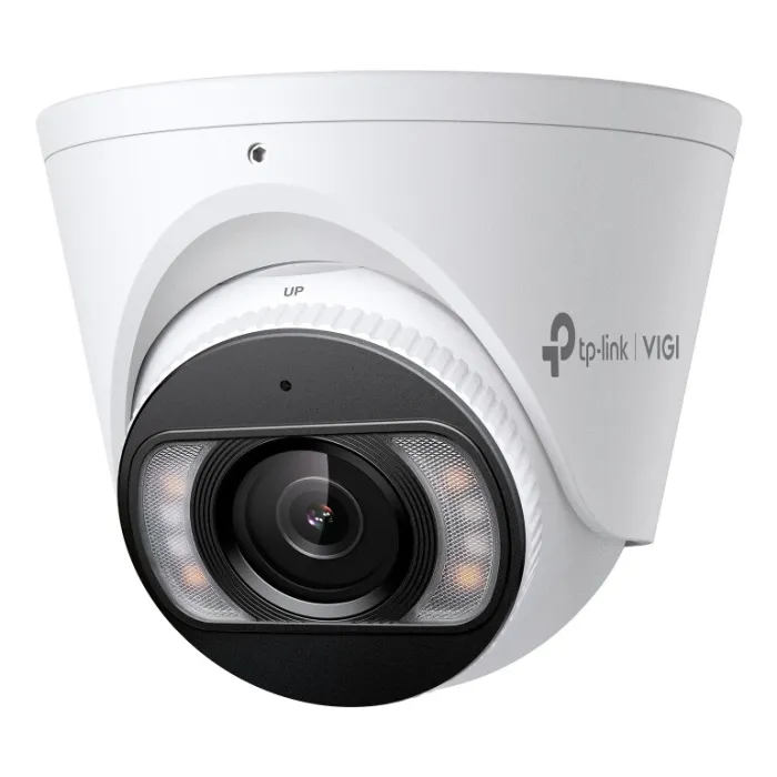Туретна външна IP камера TP-LINK INSIGHT S445, 2688 x 1520 пиксела, обектив 2.8 mm, PoE, IR и бяла светлина до 30 m, IP67
