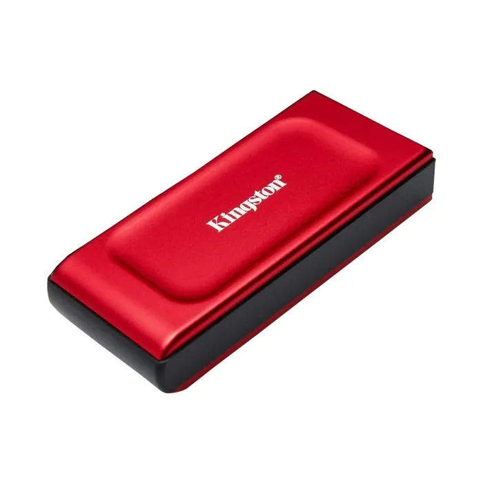 Външен SSD диск KINGSTON XS1000R, 2 TB, USB 3.2 Gen 2, компактен, червен