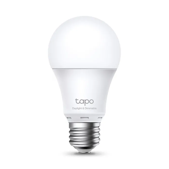 Интелигентна Wi-Fi електрическа крушка TP-Link Tapo L520E, излъчваща дневна светлина и димируема