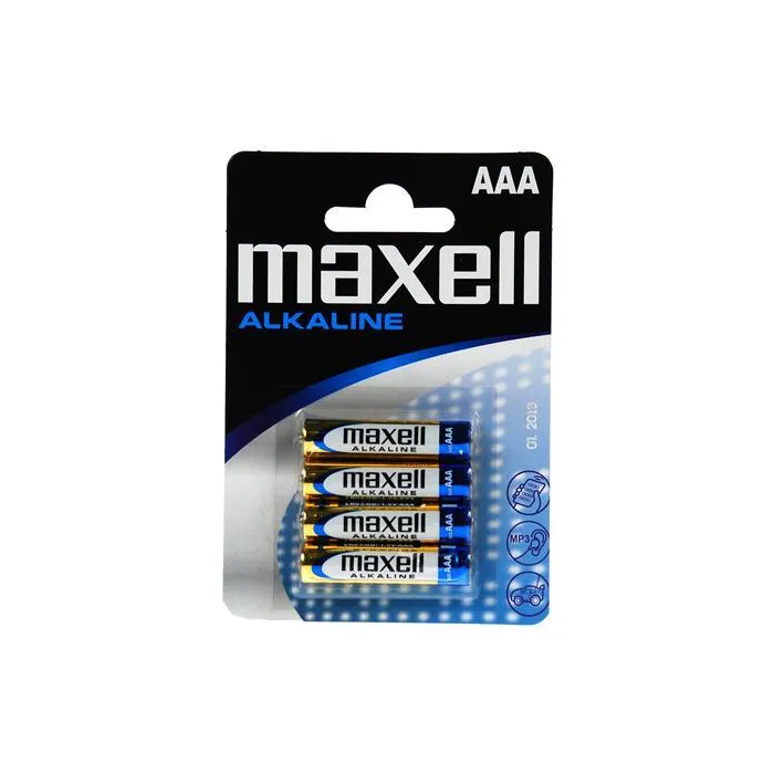 Алкална батерия MAXELL LR-03 /4 бр. в опаковка/ 1,5V