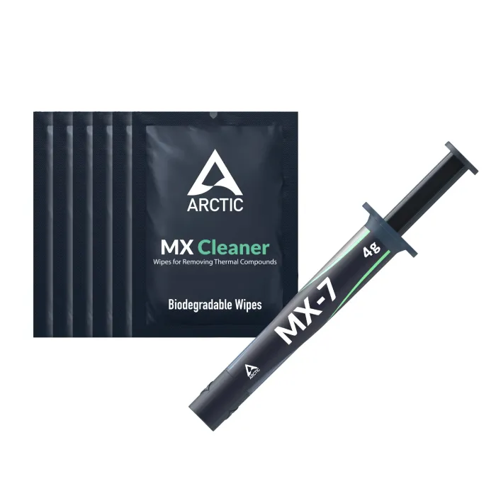 Arctic термо паста MX-7 Thermal Compound 4gr with 6pcs MX Cleaner
