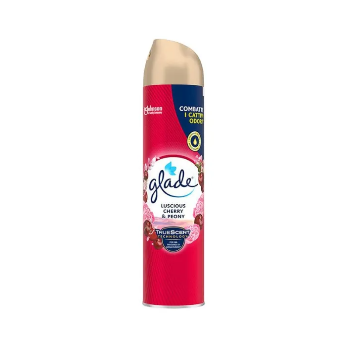Ароматизатор за въздух Glade Cherry & Peony, спрей, 300 ml