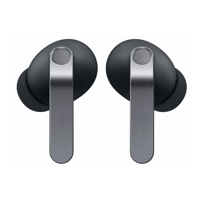Безжични слушалки тип тапи SAMSUNG Galaxy Buds4 Pro, Black, активно шумопотискане, адаптивен контрол на шума, звук до 24-bit/96 kHz, IP57, безжично зареждане