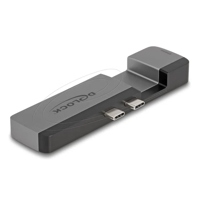 Докинг станция Delock for MacBook Pro / MacBook Air Thunderbolt™ 4, 5K Резолюция / 100 W PD / 10 Gbps Hub / LAN / Audio