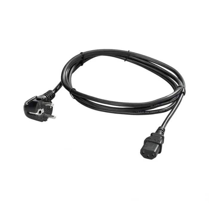 Захранващ входен кабел EATON Input cord 10A EU Schuko -C13, за UPS, Schuko към IEC C13, 10 A, европейски вариант, черен, 1 брой