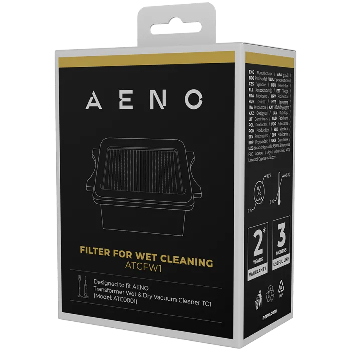 Филтър за мокро почистване AENO TC1 ATCFW1, 1 брой