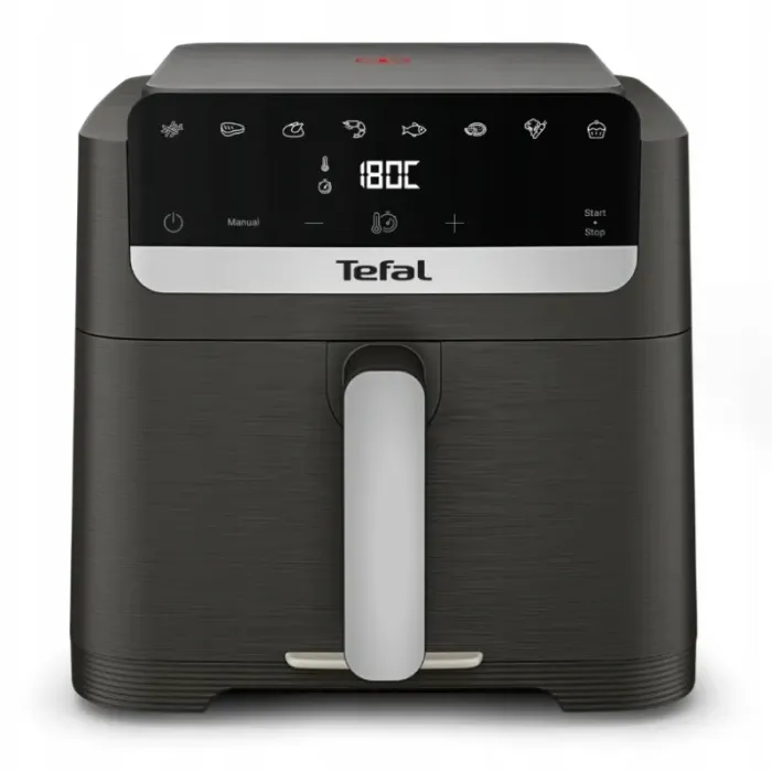 Фритюрник с горещ въздух Tefal Easy Fry Mega Compact, 7.5 л, 2020 W, 8 програми