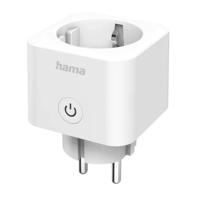 HAMA Смарт мини контакт, Wi-Fi, Гласов контрол, 3680 W