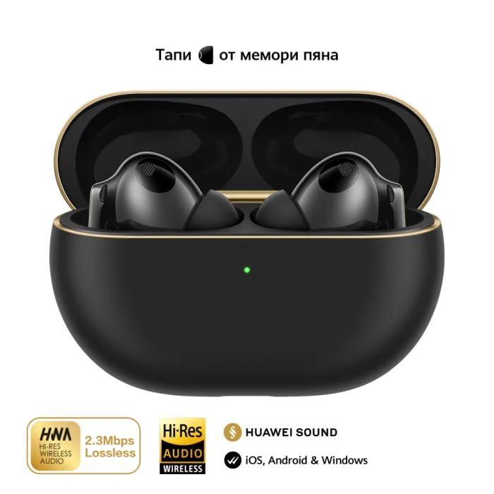 Слушалки, Huawei FreeBuds Pro 4 Piano-T180 Black