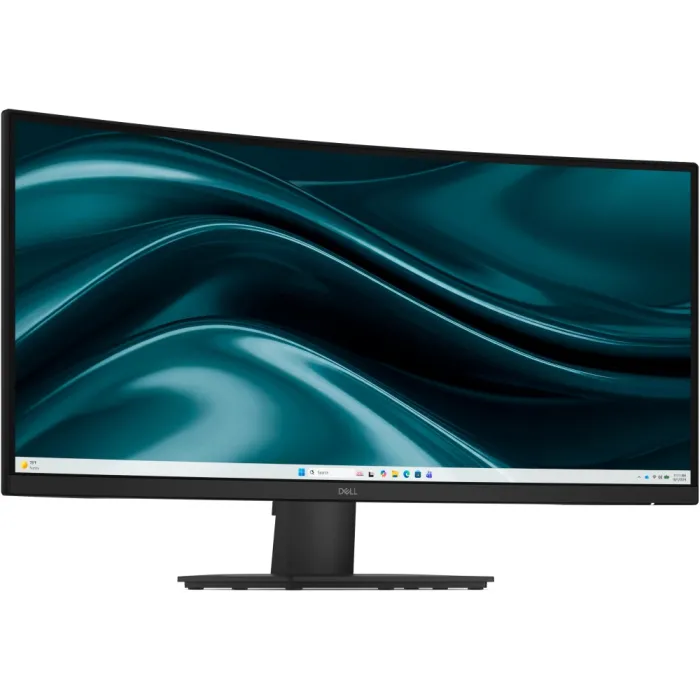 Извит монитор DELL SE3426DW, 34″, VA, WQHD 3440x1440, 21:9, 165 Hz, AMD FreeSync, 2x HDMI, DisplayPort, черен