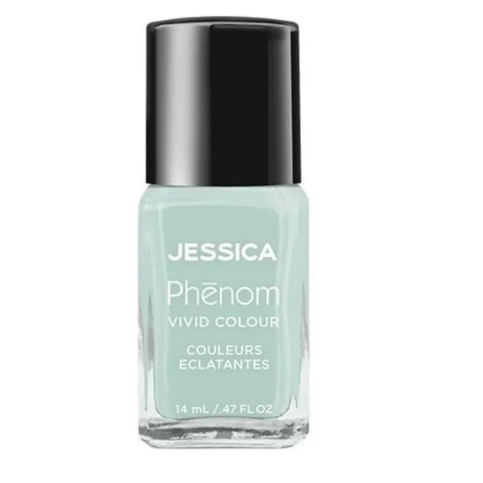 Jessica Phēnom Бързосъхнещ лак за нокти PHEN-041 небесносин Celestial Blue 14 мл