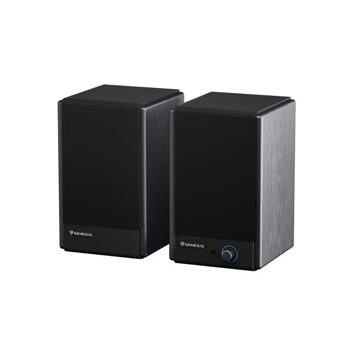 Компютърни тонколони GENESIS Arsen 402, 2.0, Bluetooth 5.3, 60 W, 3.5 мм аудио жак, черни