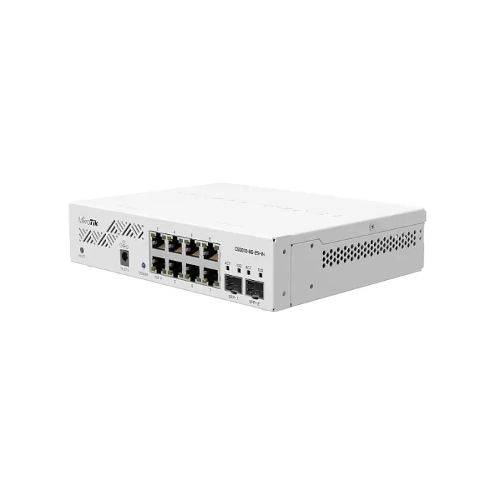 Комутатор Mikrotik Cloud Smart Switch CSS610-8G-2S IN