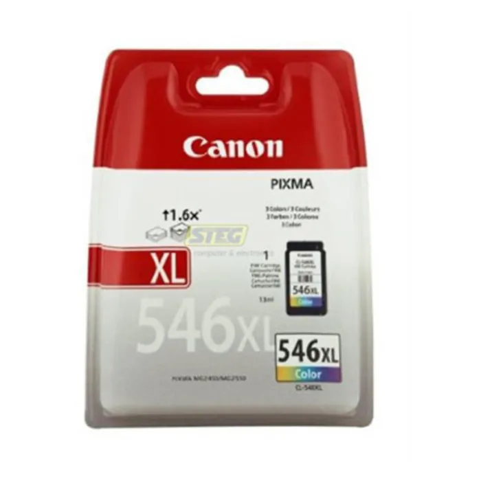 Консуматив за принтер, CANON CL-546XL, оригинална касета