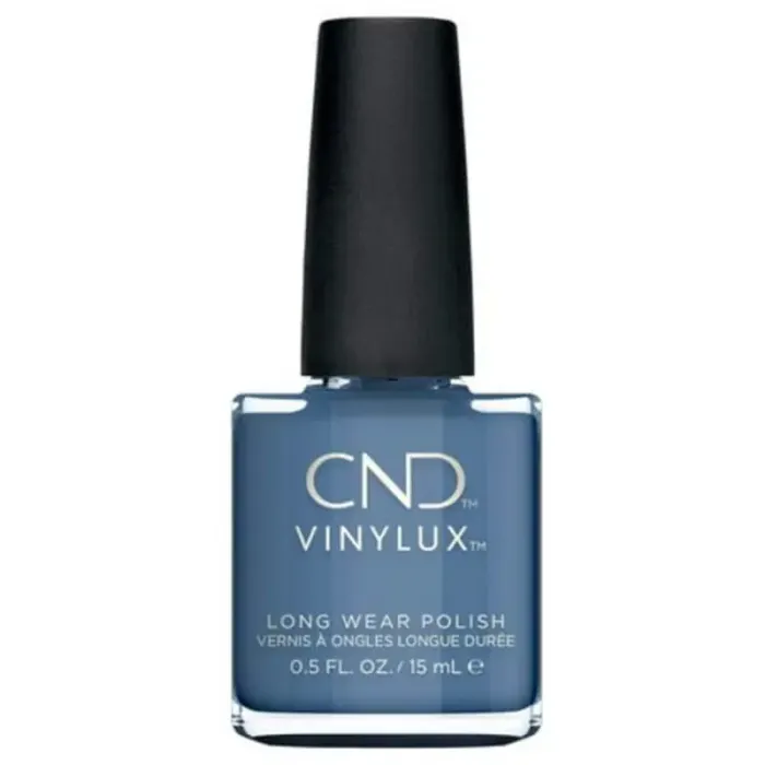 Лак за нокти CND Vinylux Longwear, нюанс Denim Patch, дълготраен, 15 ml