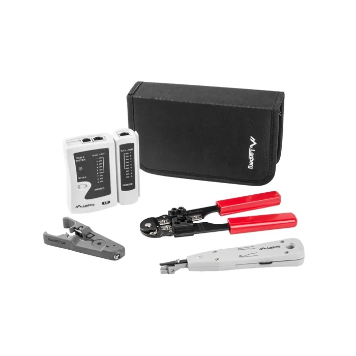Lanberg network tool case w. network tools and tester