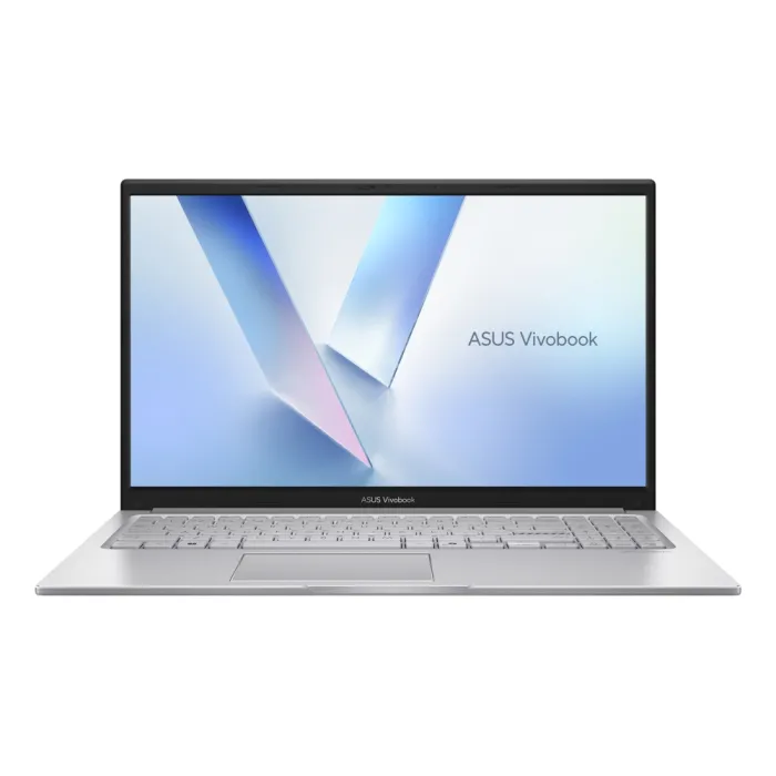 Лаптоп ASUS Vivobook X1504MA-BQ475NA, 15.6" FHD IPS дисплей, Intel Core 3 304 до 4.3 GHz, 8GB DDR5, 256GB SSD, без операционна система, без зарядно устройство