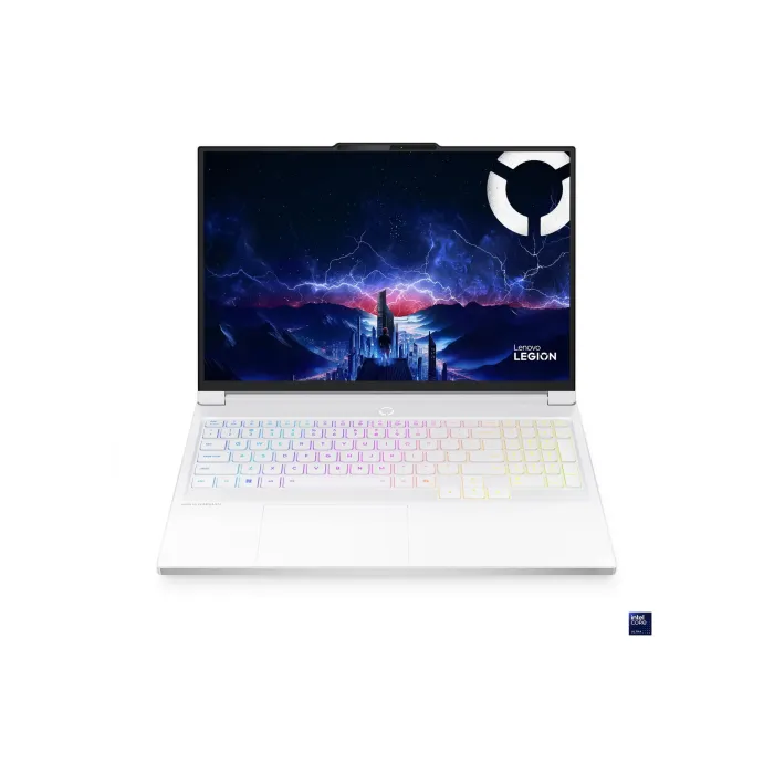 Лаптоп LENOVO Legion 7, Intel Core Ultra 9 275HX, 16-инчов WQXGA OLED дисплей, 240Hz, 32GB DDR5, 1TB PCIe, RTX 5070 8GB, Windows 11 Home, Glacier White, 3 години