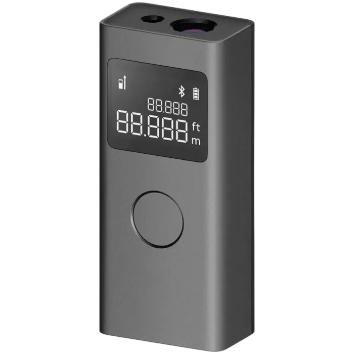 Лазерен далекомер Xiaomi Smart Laser Measure, 0.05–40 m, ±3 mm, Bluetooth, LCD, USB-C