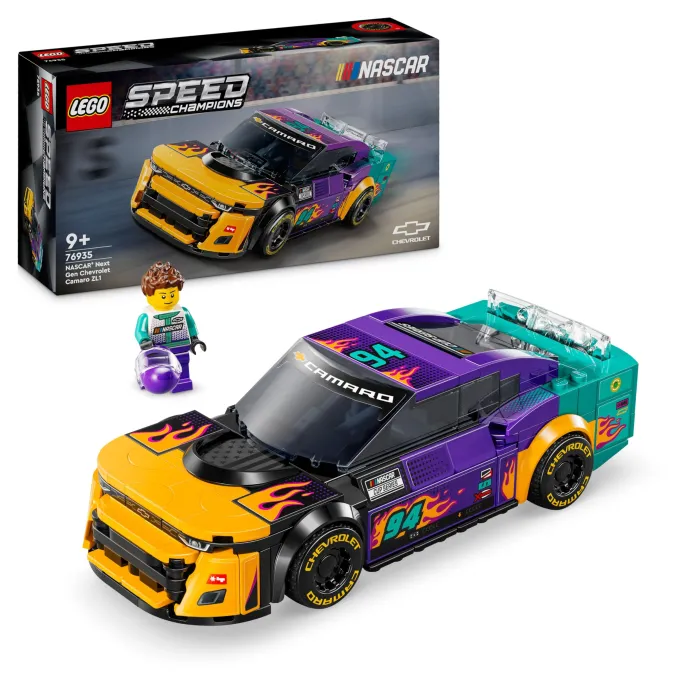 LEGO Speed Champions NASCAR Next Gen Chevrolet Camaro ZL1 76935 конструктор с 328 части