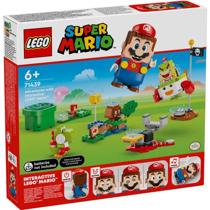 LEGO Super Mario Adventures with Interactive LEGO Mario 71439 конструктор с 218 части