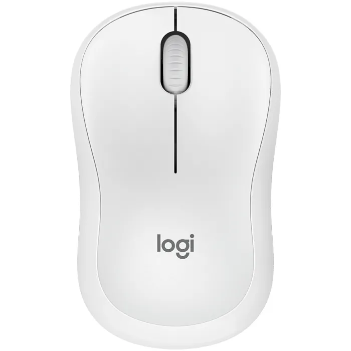 Безжична оптична мишка LOGITECH M240, Off-White