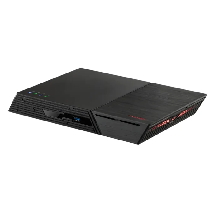 Мрежов сторидж, Asustor Flashstor 6 FS6706T 6 Bay NAS, Quad-Core 2.0GHz, Dual 2.5GbE Ports, 4GB RAM DDR4, Six M.2 SSD Slots, (Diskless), HDMI 2.0b  Infrared Receiver, Black