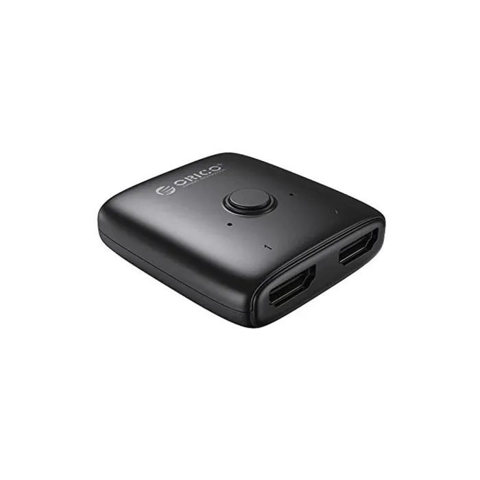 ORICO HS2-A1 двупосочен HDMI 2.0 превключвател/сплитер (2 порта) – 4K@60Hz, 1080p@120Hz, ABS