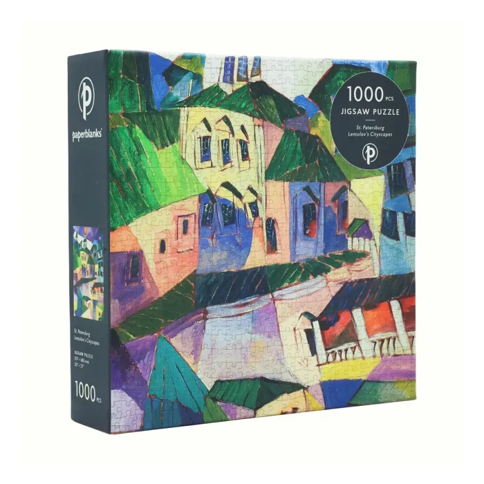 Paperblanks пъзел St. Petersburg (Lentulov’s Cityscapes) – 1000 части, размер 50.7 × 68.5 см