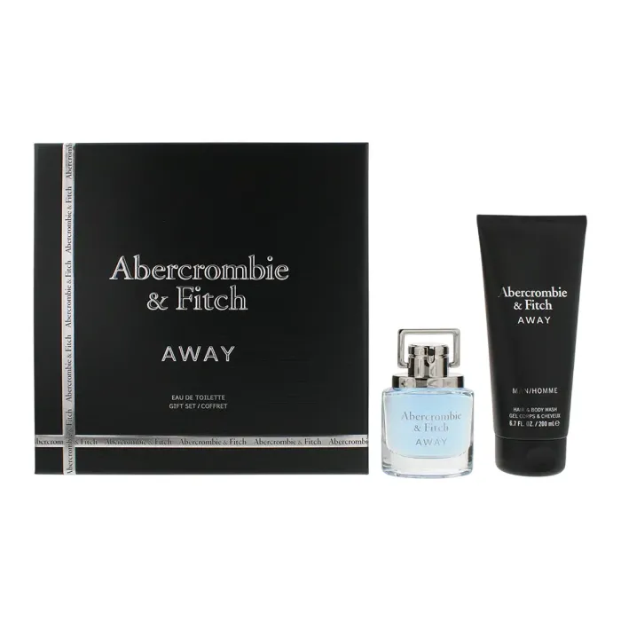 Подаръчен комплект Abercrombie & Fitch Away за мъже, тоалетна вода 50 ml + душ гел и шампоан 2-в-1 200 ml