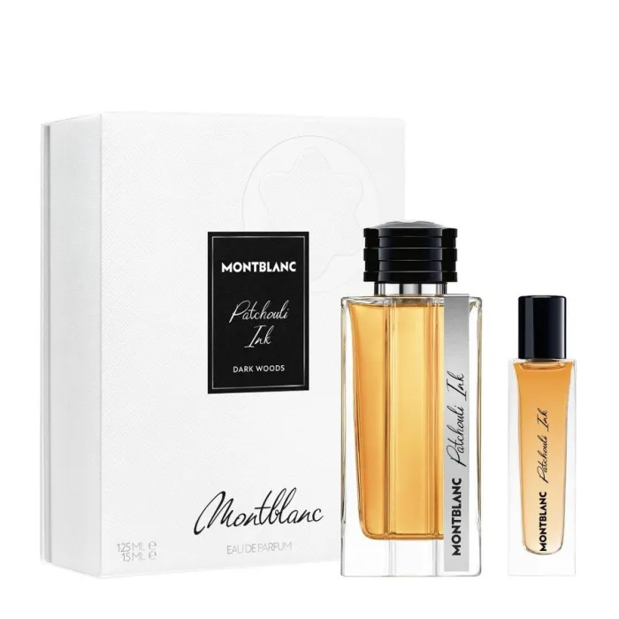 Подаръчен комплект Montblanc Patchouli Ink, парфюмна вода за мъже, 125 ml + 15 ml