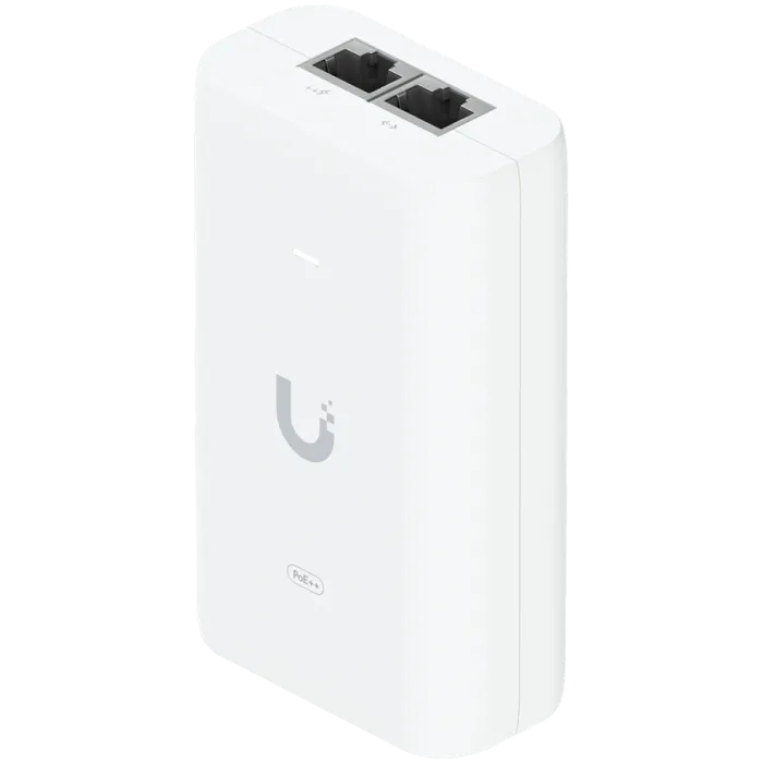 POE адатер, UBIQUITI PoE   Adapter, up to 60W of PoE  ; Surge, peak pulse, and overcurrent protection, RJ45 data input