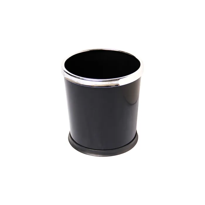 Кош за отпадъци, PVC, с метален ринг, негорим, 10 L
