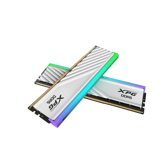 RAM памет, ADATA LANCER BLADE RGB, 32GB (2x16GB), DDR5, 6000MHz, White