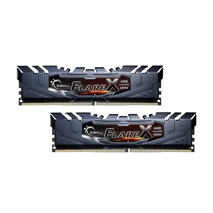 RAM памет Flare X F4-3200C16D-32GFX, DDR4, 32 GB (2x16 GB), 3200 MHz, CL16, с радиатор, без LED подсветка