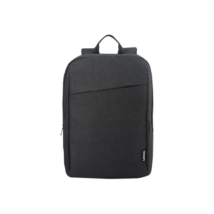 Раница за лаптоп LENOVO B210, за лаптопи до 15.6", подплатено отделение, водоотблъскваща полиестерна материя, черна, носене на гръб или в ръка