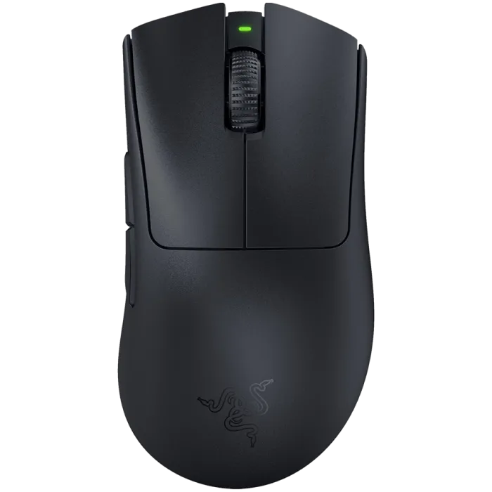 Геймърска мишка, Razer DeathAdder V3 Pro Black, Wireless, True 30000 dpi, Focus Pro 30K Optical Sensor, Gen-3 Optical Mouse Switches