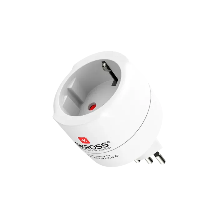 Skross универсален адаптер World to CH IT  Brasil, USB