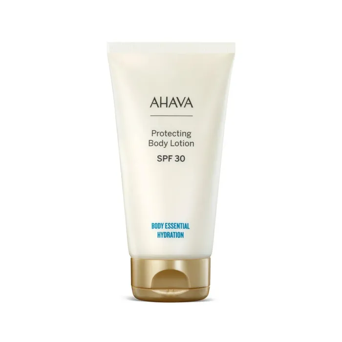 Слънцезащитен лосион за тяло AHAVA Protecting, хидратиращ и защитен, широкоспектърна защита, SPF 30, 150 мл