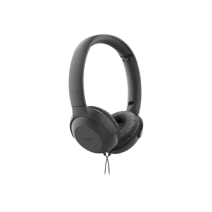 Слушалки с микрофон, PHILIPS TAUH201BK, Черен цвят