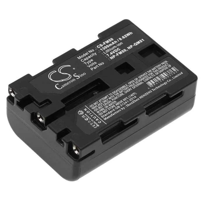 Батерия за фотоапарат SONY NP FM50 LiIon 7.2V 1300mAh Cameron Sino